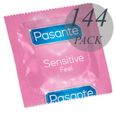 PASANTE - ULTRA THIN SENSITIVE CONDOMS 144 UNITS